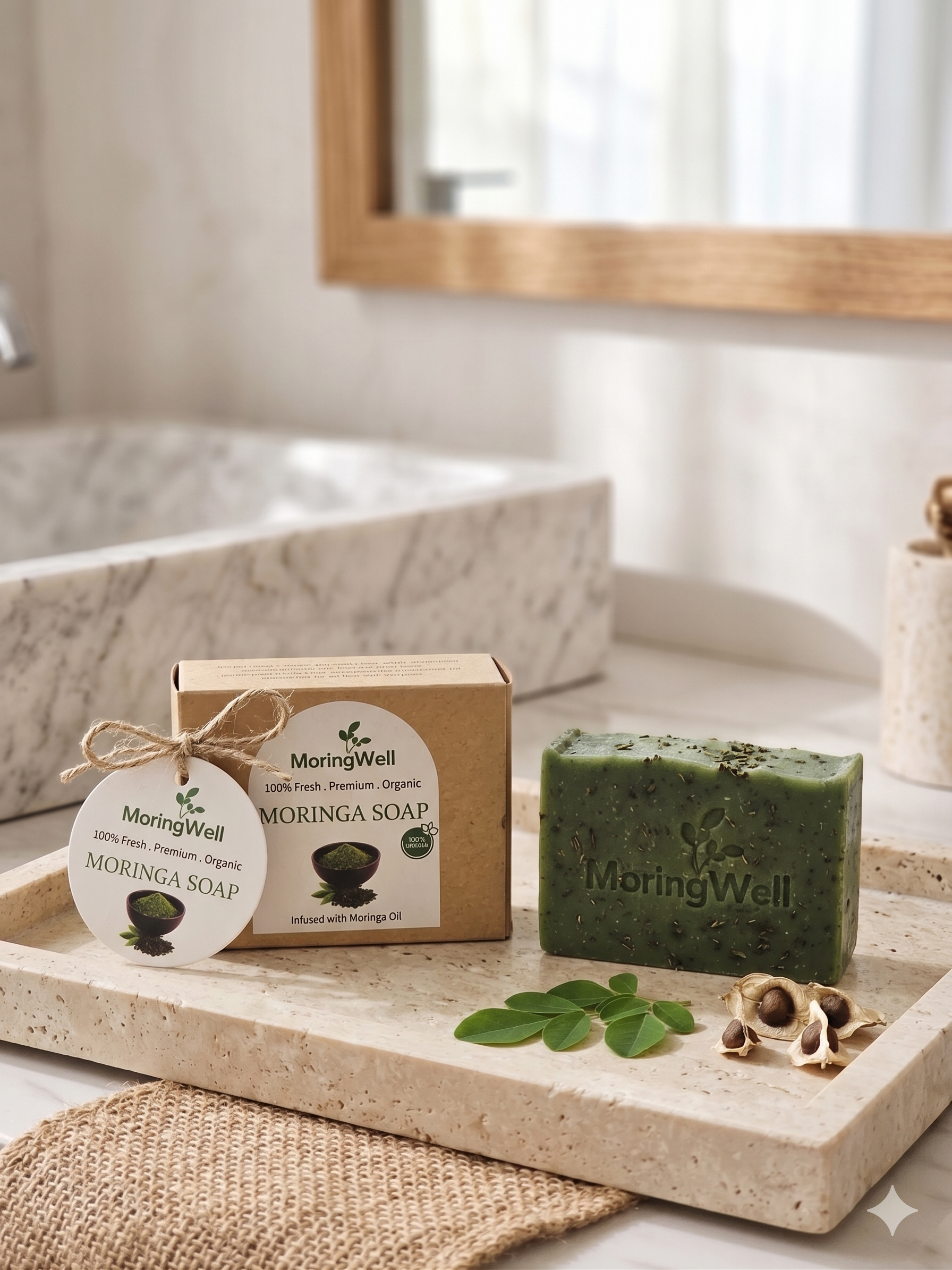 Organic Moringa Soap